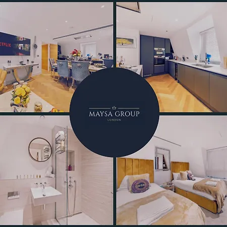 Marble Arch Luxury 3-Bedroom Penthouse Haven 73 London Exterior photo